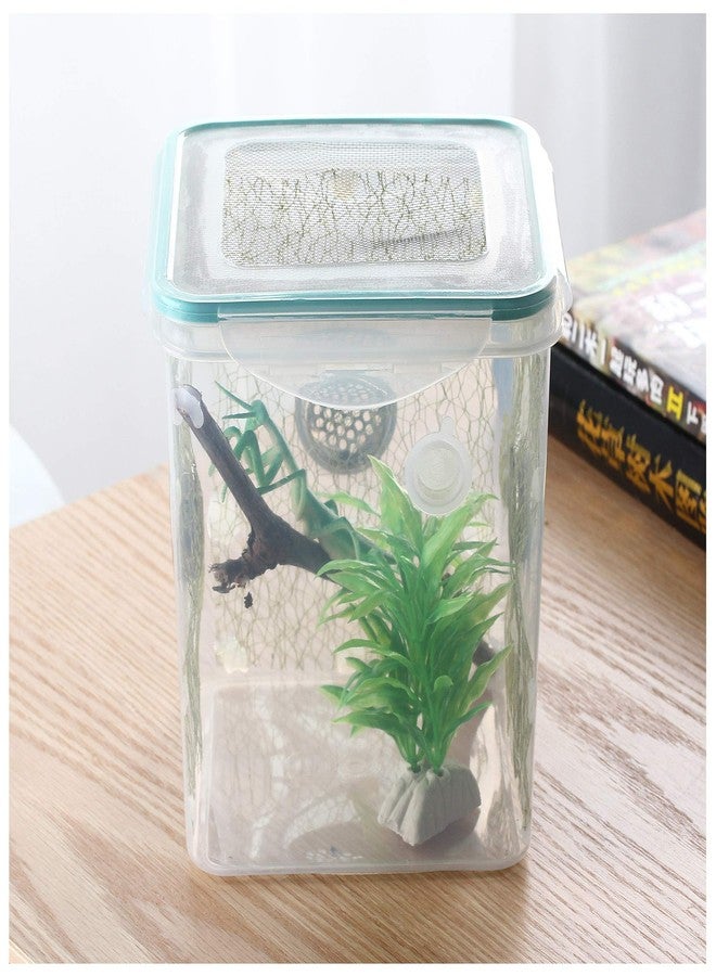 crapelles Spider Mantis Bottle Breathable Outdoor Natural Animal Exploration Tools Science Research Butterfly Frog Insect Colored Cage Habitat Bug Catcher Critter Caterpillars Cricket Snail Container - Image 1